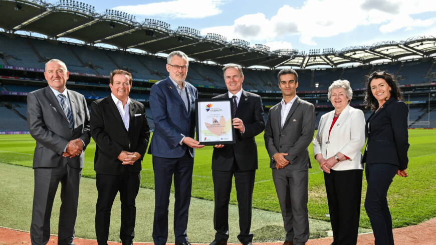 Croke Park recognised as the first Age Friendly Stadium in the World