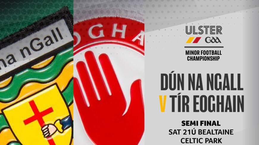 Tickets available now for Minor Semi-final