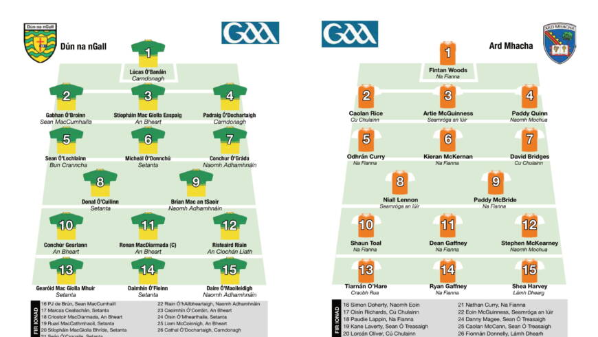 Donegal v Armagh – Nickey Rackard Cup Letterkenny 2 pm Sunday April 17th