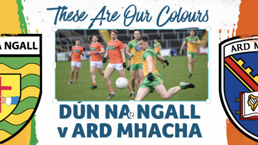 It is winner-on-the-day for Ulster Championship Donegal v Armagh MacCumhaill Park 24th April. A capacity crowd is expected but there are still terrace tickets available. Click below for ticket link.