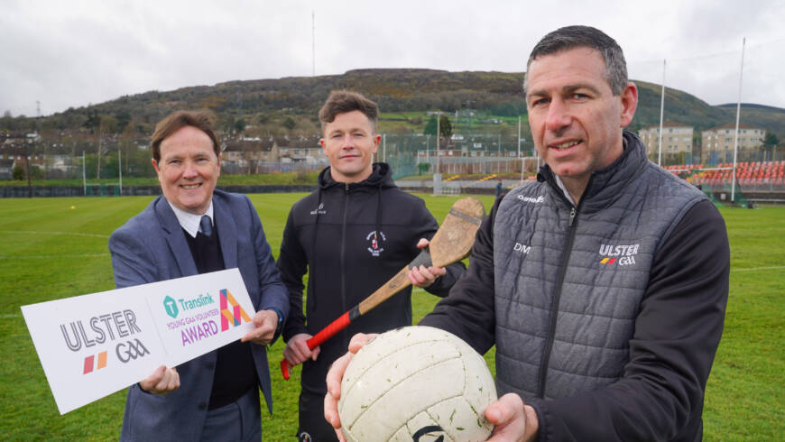 Ulster GAA and Translink launch Young Volunteer of the Month