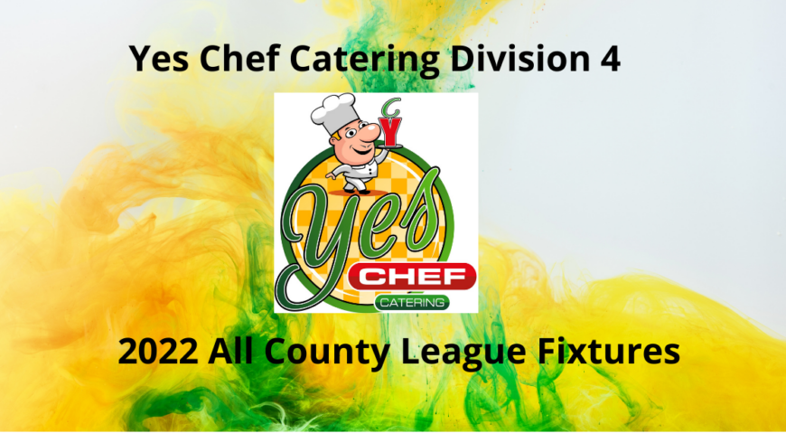 Three YesChef Division 4 games on Sunday April 10 – all at 2pm