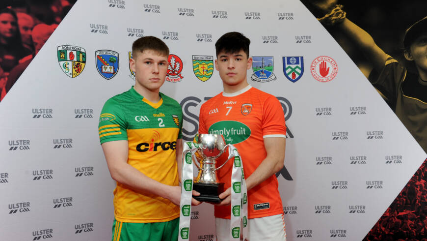 Donegal u20s squad to play Armagh in tonight’s Ulster Championship Quarterfinal in MacCumhaill Park has been released