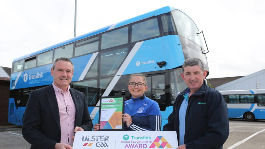 Comhghairdeas Hannah Shiels, Fanad Gaels – Translink Young GAA Volunteer of the Month for May
