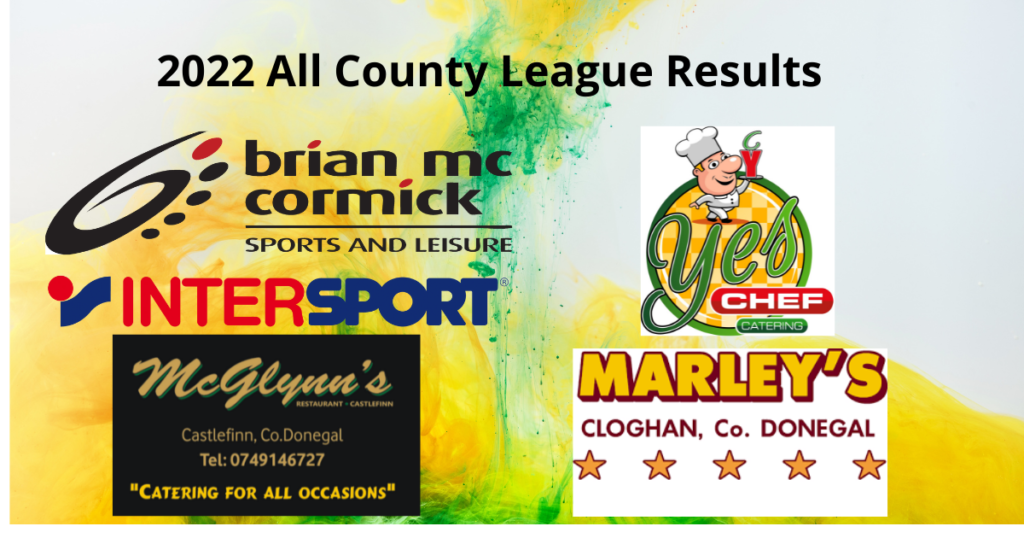 Remaining All County League Fixtures