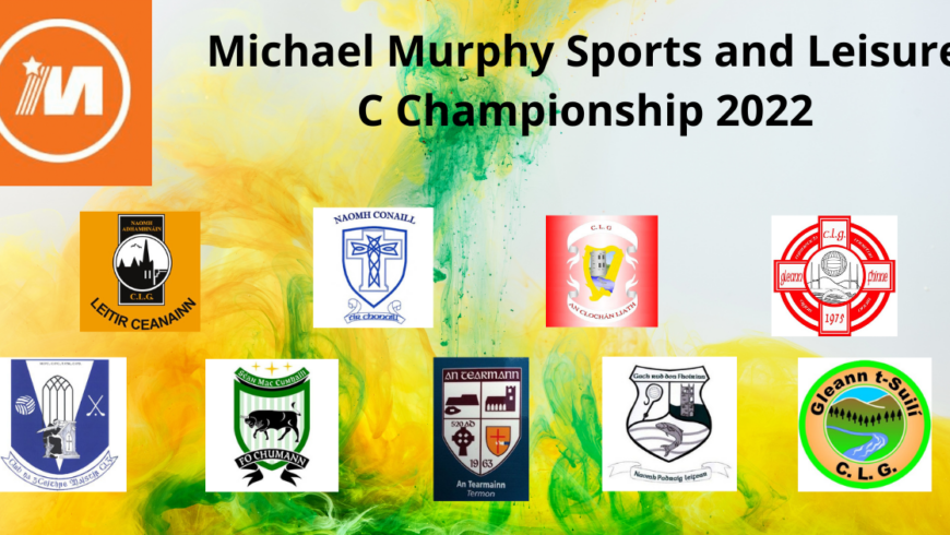 Michael Murphy Sports and Leisure C Championship Fixtures released by the CCC