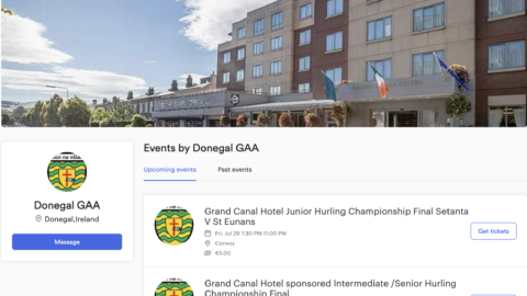Link for Tickets for Grand Canal Hotel Hurling Championship Finals