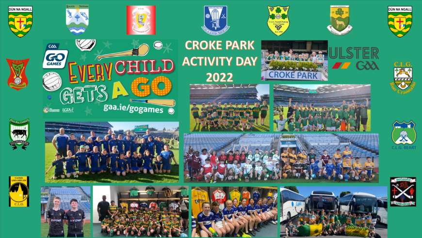 190 children in Croke Park for the annual Ulster Gaa Activity day
