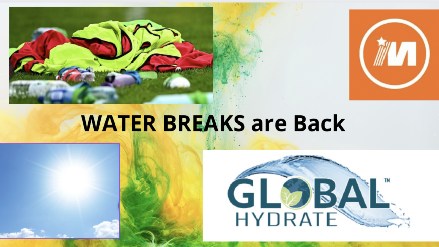 High temperatures and re-introduction of Water-breaks