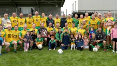 Comhghairdeas to the Donegal Masters squad – winners of the All-Ireland Shield