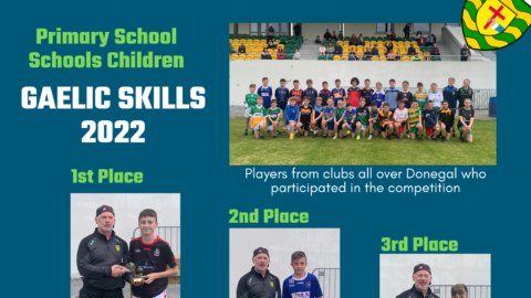 Comhghairdeas to all participants in the Donegal GAA Gaelic Skills Competition
