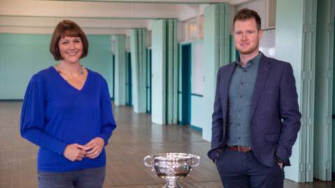 Scéalta nag Corn – a new series on GAA trophies – visits Donegal