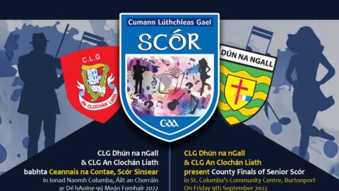 Fourteen clubs will compete in Scór Sinsir Dhún na nGall 2022 in Burtonport tomorrow evening