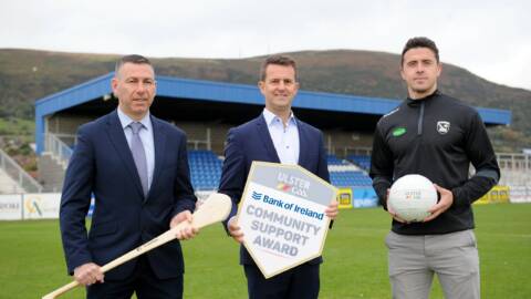 Bank of Ireland and Ulster GAA launch Community Support Award for Clubs