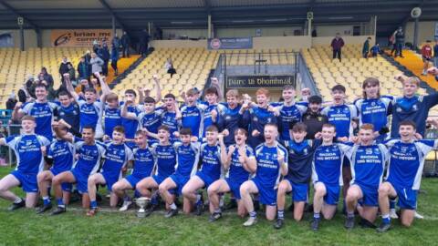 Congratulations to Four Masters and Naomh Padraig Muff who won the Division 1 and 2 u-17 Championships on Monday