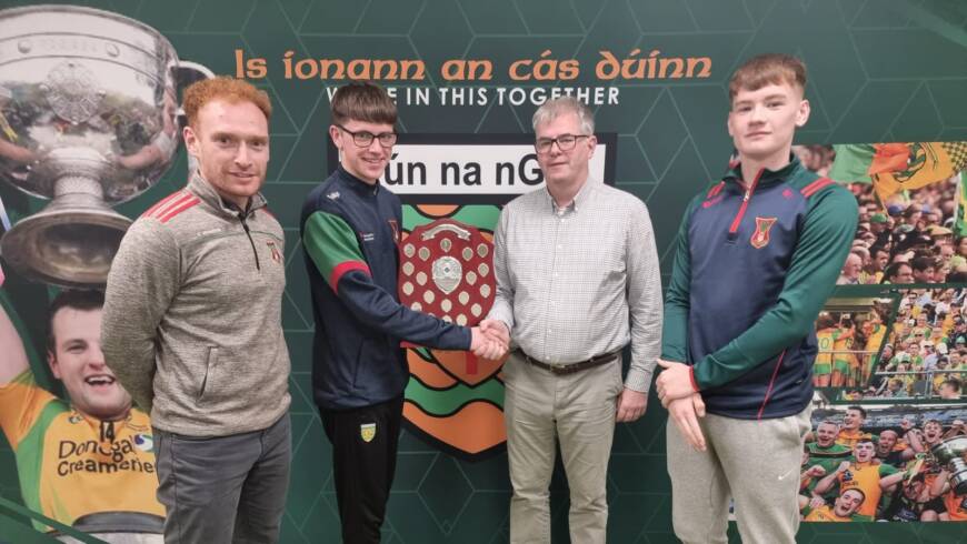 Underage Hurling Awards In Donegal GAA Centre