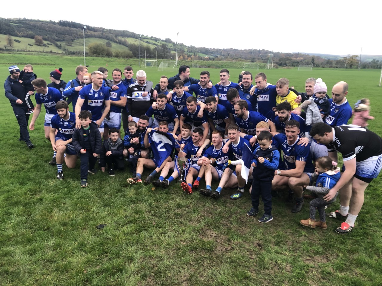 Cloughaneely v Dungloe Intermediate Final Replay - Cloughaneely with Cup