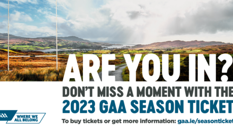GAA 2023 Season Tickets Now Available