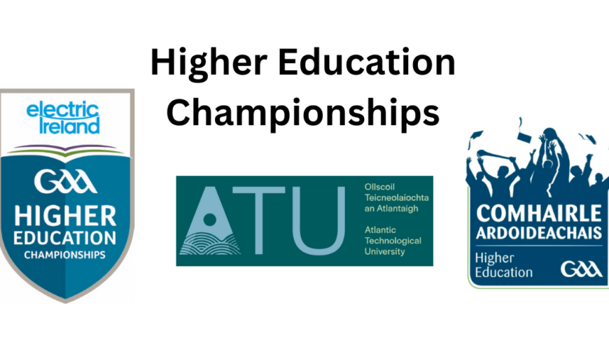 ATU Letterkenny play DCU in Opening Round GAA Higher Education Football Championship