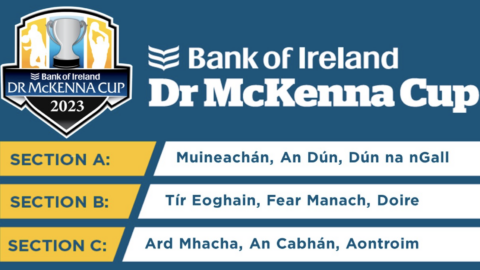 Donegal’s Bank of Ireland McKenna Cup Campaign Starts in Newry on Jan 8th