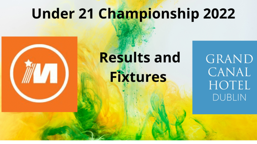 Michael Murphy Sports U21A Championship Resumes Jan 2