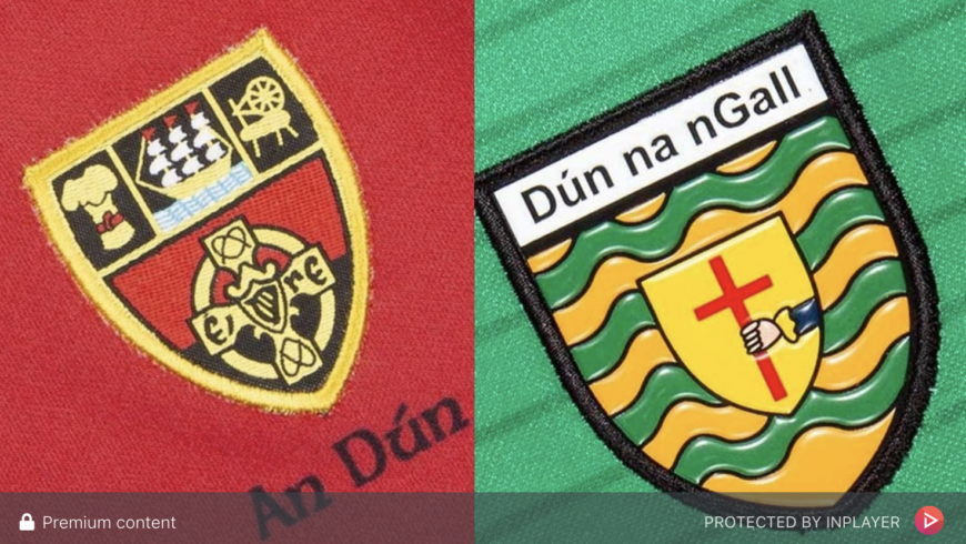 Down v Donegal in the McKenna Cup will be streamed live