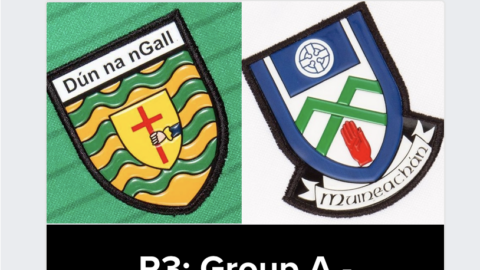 Donegal play Monaghan tomorrow evening in Dr McKenna Cup
