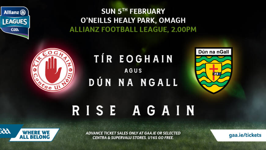 Donegal name Squad to play Tyrone