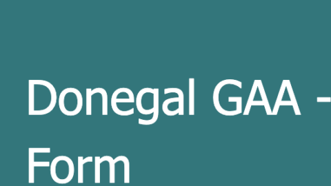 Link for form for GAA Challenge games