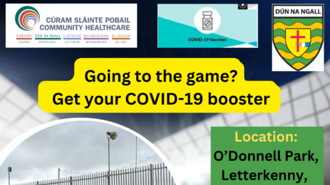 HSE offering COVID-19 vaccinations at Donegal V Galway Allianz League Fixture in O’Donnell Park
