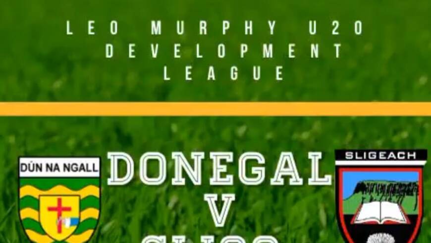 Leo Murphy Cup – Donegal v Sligo, Ballybofey, Saturday