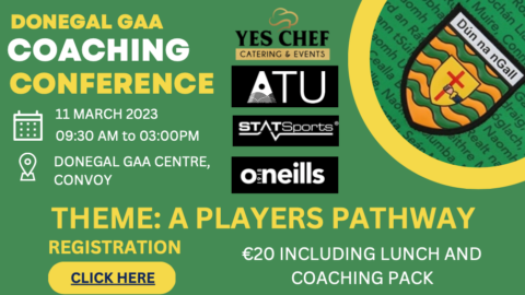 Donegal Coaching Conference March 11th