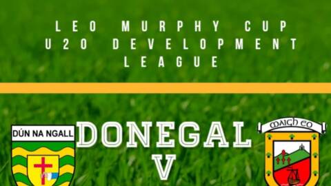 Donegal v Mayo, Connacht GAA Centre, Saturday March 4th at 1 pm