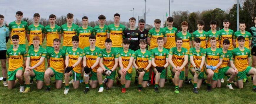 Second win for Donegal u-17s