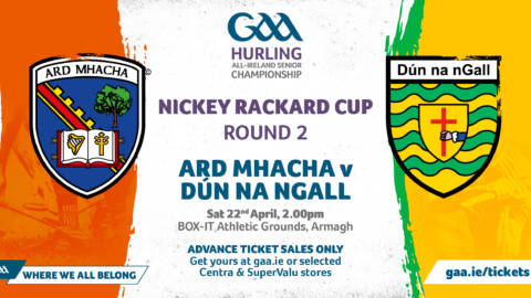 Donegal Hurling Squad for Nicky Rackard Cup Round 2 v Armagh