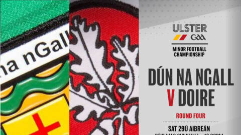 Electric Ireland Ulster Championship Dún na nGall v Doire – updated ticket information