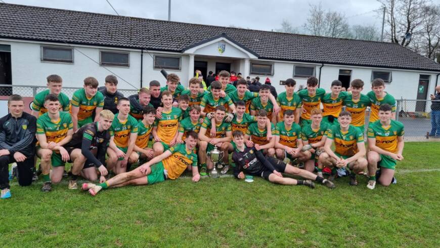 Donegal u-17 are Jim McGuigan Cup Champions for 2023