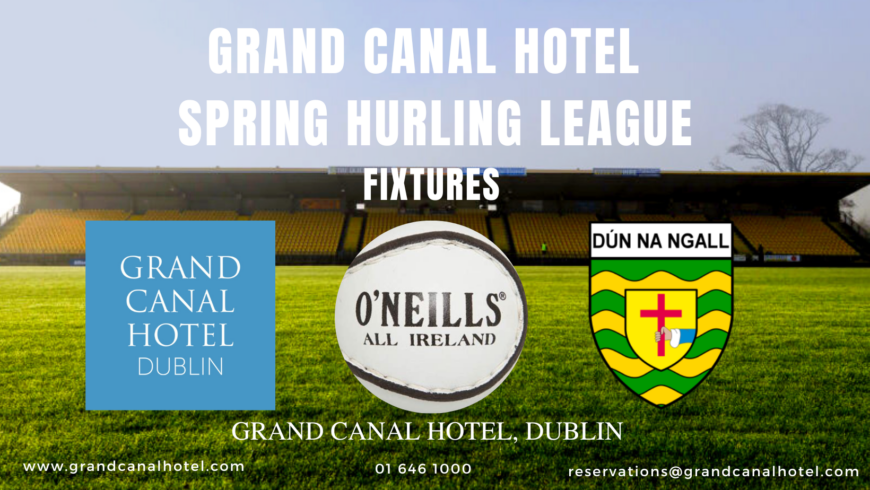 Round 7 Fixtures in the Grand Canal Spring Hurling League