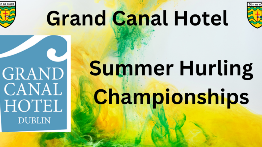 Five games tonight in the Grand Canal Hotel Summer Hurling Championships