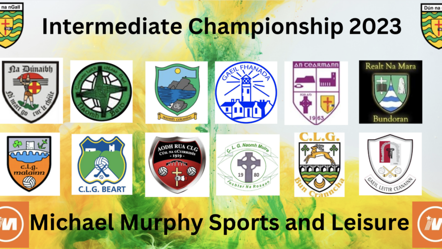 Michael Murphy Sports Intermediate A Championship Fixtures – Dates, Venues and Times
