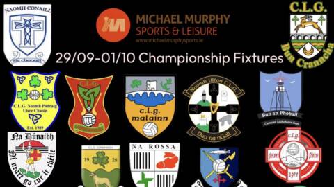 Twenty four clubs involved in Donegal Championship Football this weekend.