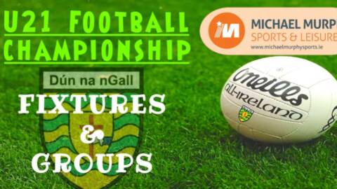 Under 21 Fixtures – October 28th & 29th