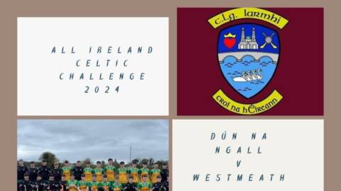 Donegal GAA Minor Hurling Celtic Challenge Round 3