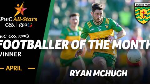Ryan McHugh: PWC Player of the month for April