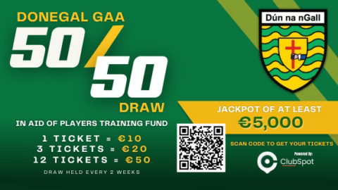 Jim McGuinness launches Donegal GAA 50/50